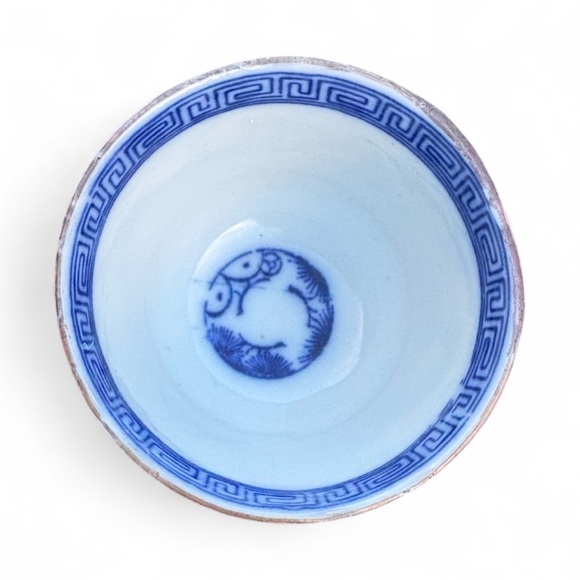 Antique Chinese Imiri Akae Enamel Porcelain Tea Sake Cup Arita Ware 19th Century - Picture 5 of 8